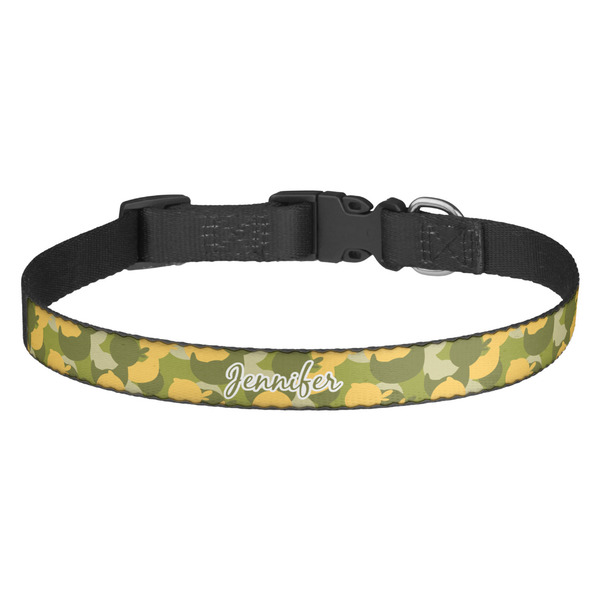 Custom Rubber Duckie Camo Dog Collar (Personalized)
