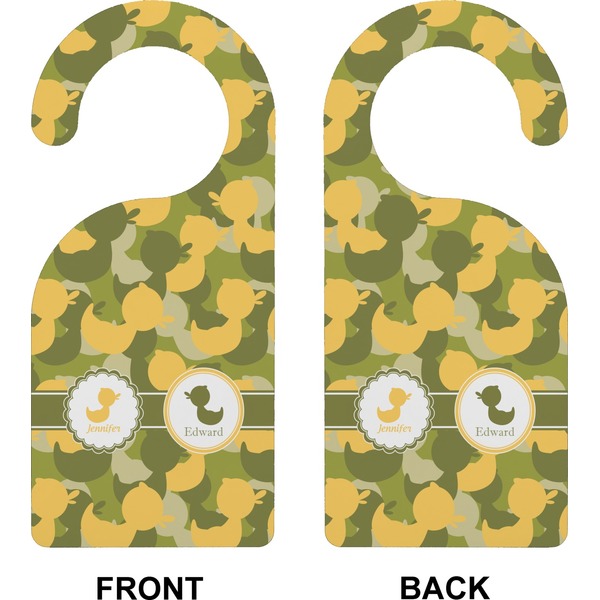 Rubber Duckie Camo Door Hanger (Approval)