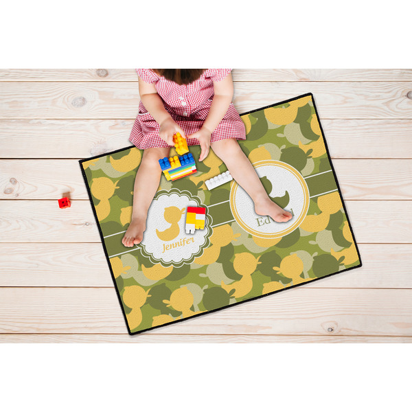 Rubber Duckie Camo Door Mats - LIFESTYLE kid