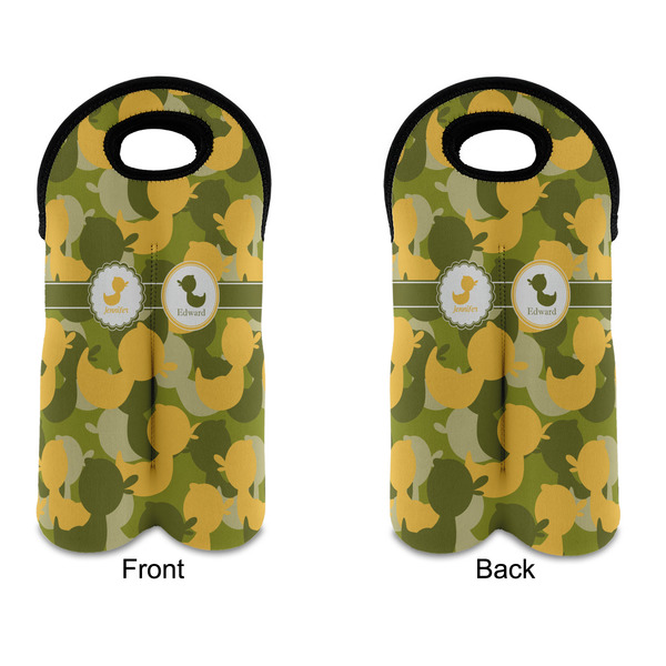 Rubber Duckie Camo Double Wine Tote - APPROVAL (new)