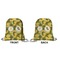Rubber Duckie Camo Drawstring Backpack Front & Back Small