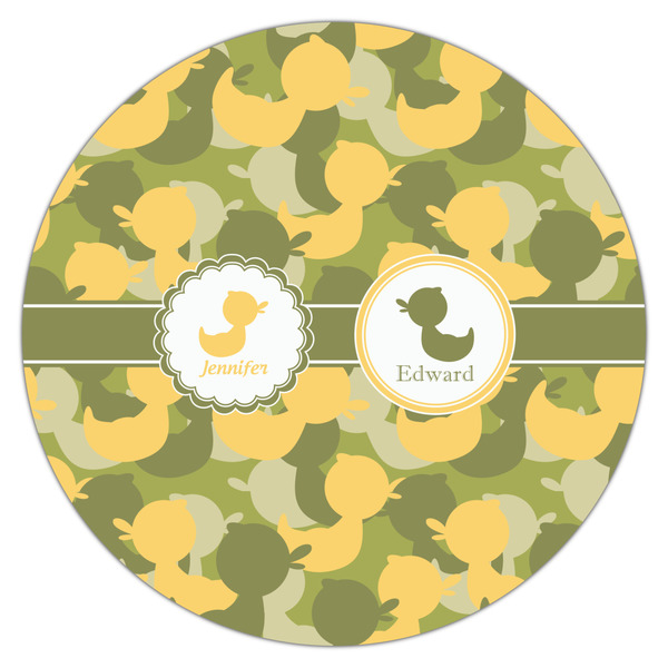 Rubber Duckie Camo Drink Topper - XLarge - Single