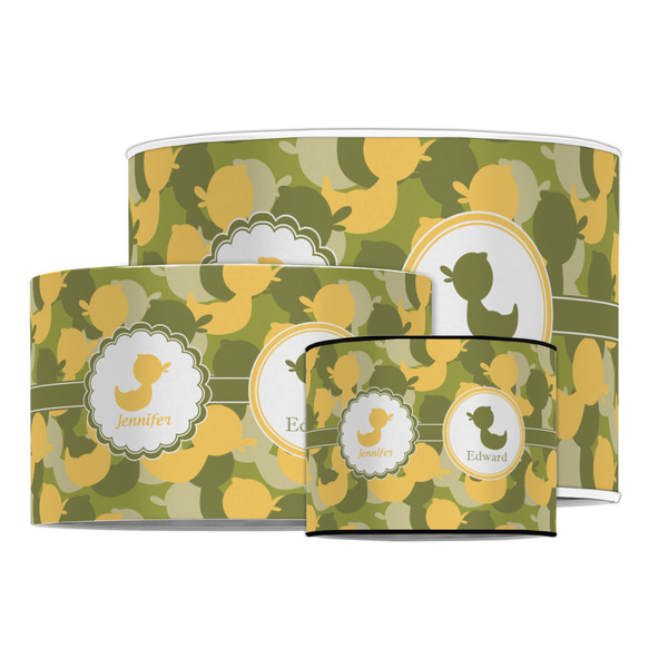 Rubber Duckie Camo Drum Lampshades - MAIN