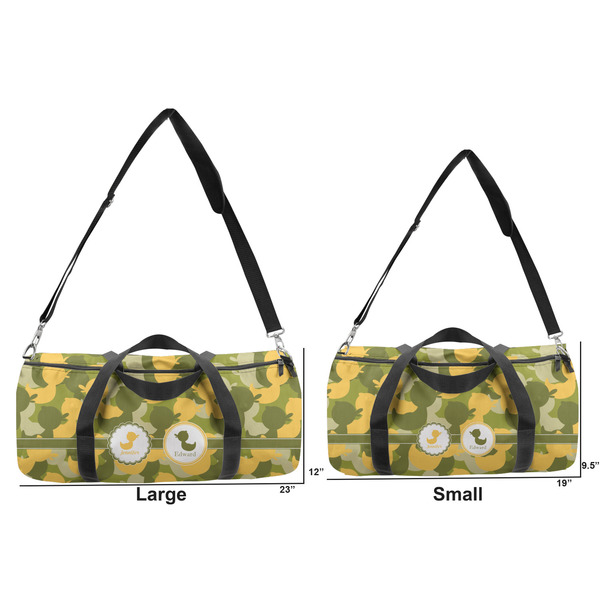 Rubber Duckie Camo Duffle Bag Small and Large