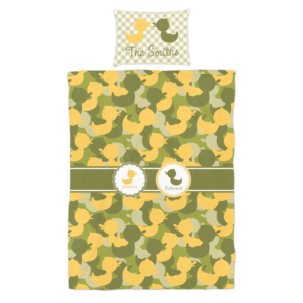 Rubber Duckie Camo Duvet Cover Set - Twin - Alt Approval