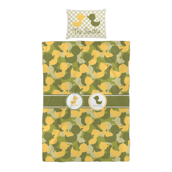 Rubber Duckie Camo Duvet Cover Set - Twin XL - Alt Approval