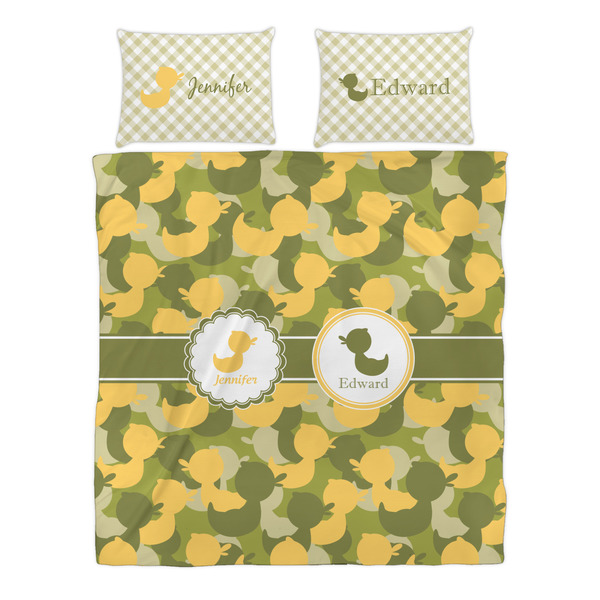 Rubber Duckie Camo Duvet cover Set - Queen - Alt Approval