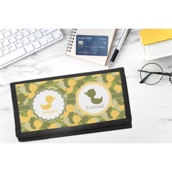 Rubber Duckie Camo DyeTrans Checkbook Cover - LIFESTYLE