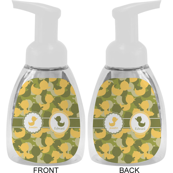 Rubber Duckie Camo Foam Soap Bottle Approval - White