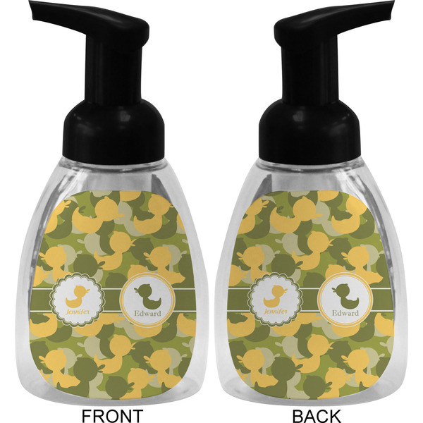 Rubber Duckie Camo Foam Soap Bottle (Front & Back)