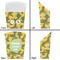 Rubber Duckie Camo French Fry Favor Box - Front & Back View
