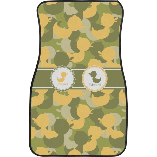 Rubber Duckie Camo Front Seat Car Mat