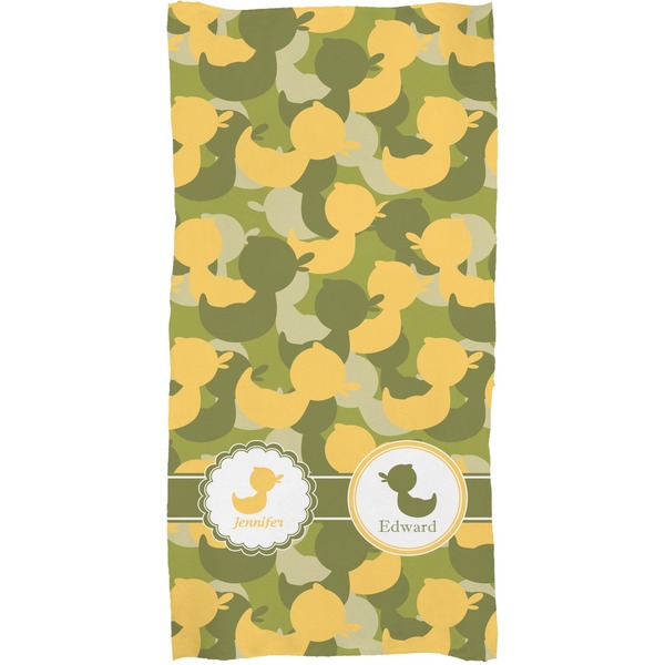 Rubber Duckie Camo Full Sized Bath Towel - Apvl