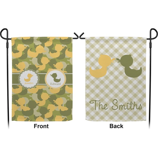 Rubber Duckie Camo Garden Flag - Double Sided Front and Back