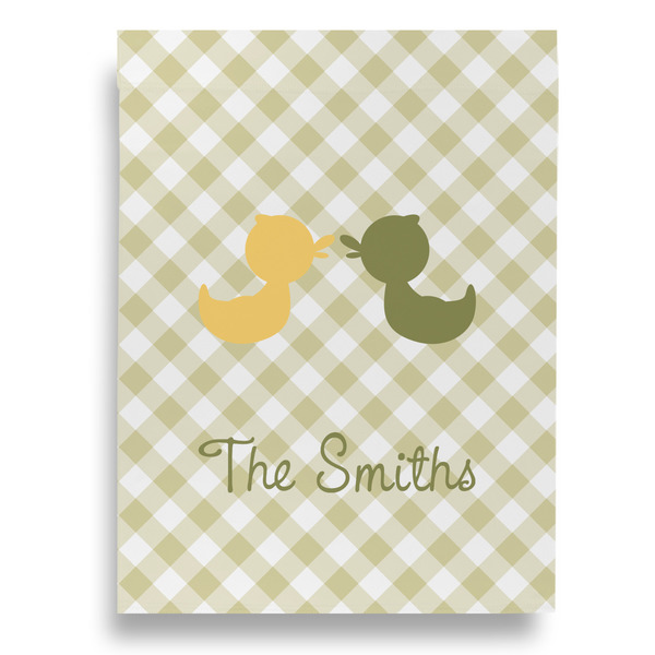 Rubber Duckie Camo Garden Flags - Large - Double Sided - BACK