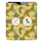 Rubber Duckie Camo Genuine Leather iPad Sleeve (Personalized)