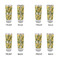 Rubber Duckie Camo Glass Shot Glass - 2 oz - Set of 4 - APPROVAL