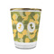Rubber Duckie Camo Glass Shot Glass - With gold rim - FRONT