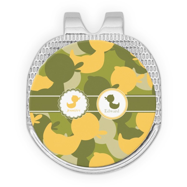 Rubber Duckie Camo Golf Ball Hat Marker Hat Clip