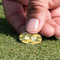 Rubber Duckie Camo Golf Ball Marker - Hand