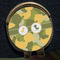 Rubber Duckie Camo Golf Ball Marker Hat Clip - Gold - Close Up