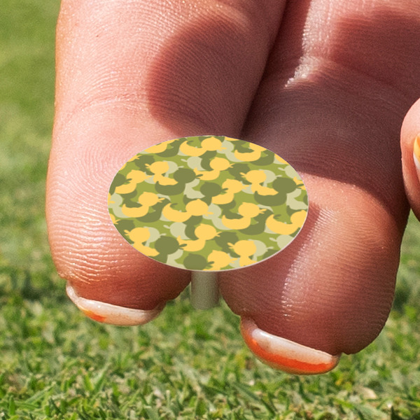 Rubber Duckie Camo Golf Tees & Ball Markers Set - Marker