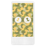 Rubber Duckie Camo Guest Towels - Full Color (Personalized)