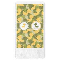 Rubber Duckie Camo Guest Towels - Full Color (Personalized)