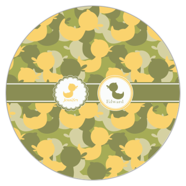 Rubber Duckie Camo Icing Circle - XSmall - Single