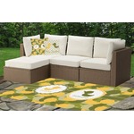 Rubber Duckie Camo Indoor / Outdoor Rug - Custom Size w/ Multiple Names