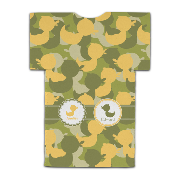 Rubber Duckie Camo Jersey Bottle Cooler - BACK (flat)