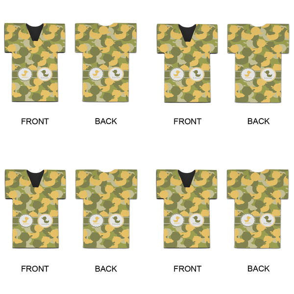 Rubber Duckie Camo Jersey Bottle Cooler - Set of 4 - APPROVAL