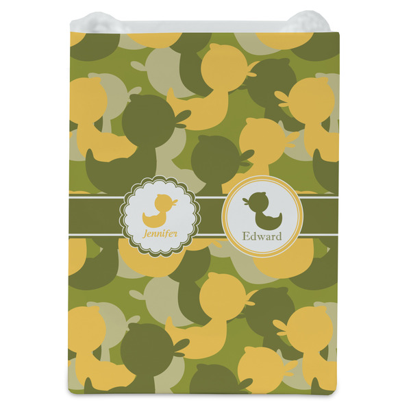 Rubber Duckie Camo Jewelry Gift Bag - Gloss - Front