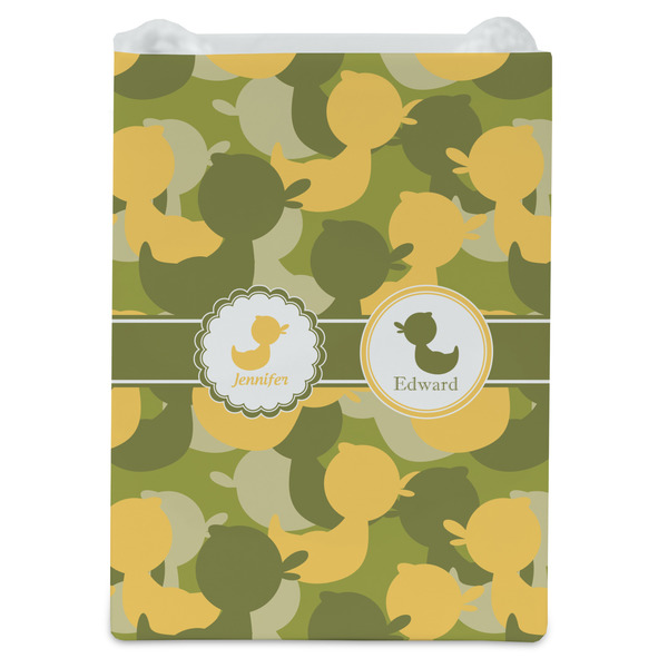 Rubber Duckie Camo Jewelry Gift Bag - Matte - Front