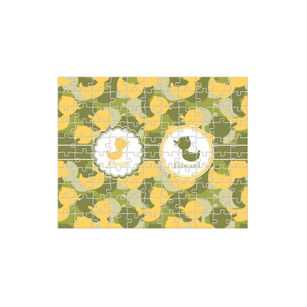 Custom Rubber Duckie Camo 110 pc Jigsaw Puzzle (Personalized)