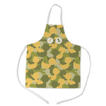 Rubber Duckie Camo Kid's Apron w/ Multiple Names