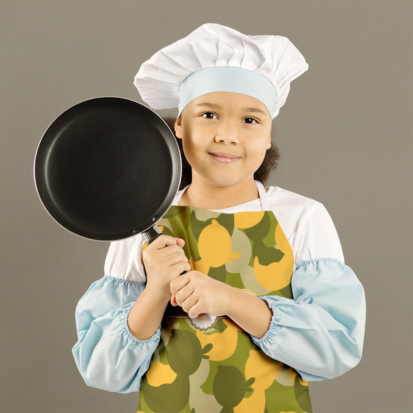 Rubber Duckie Camo Kid's Aprons - Medium - Lifestyle
