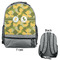 Rubber Duckie Camo Large Backpack - Gray - Front & Back View