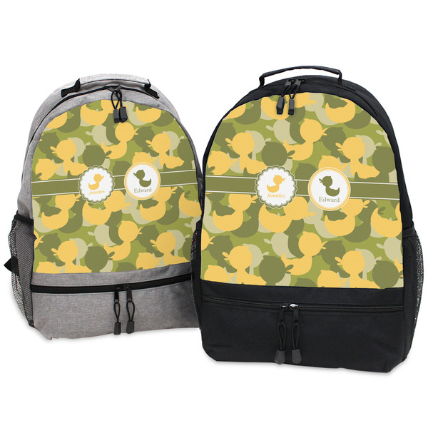 Rubber Duckie Camo Large Backpacks - Both