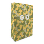 Rubber Duckie Camo Large Gift Bag (Personalized)