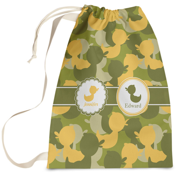 Custom Rubber Duckie Camo Laundry Bag (Personalized)