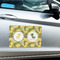 Rubber Duckie Camo Large Rectangle Car Magnets- In Context