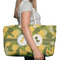 Rubber Duckie Camo Large Rope Tote Bag - In Context View