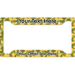 Rubber Duckie Camo License Plate Frame (Personalized)