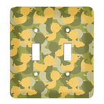 Rubber Duckie Camo Light Switch Cover (2 Toggle Plate)