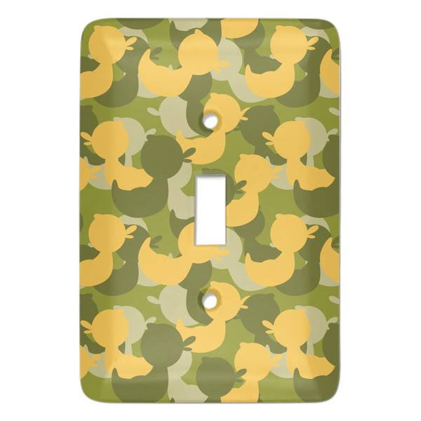 Custom Rubber Duckie Camo Light Switch Cover