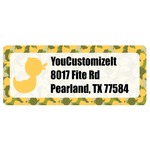 Rubber Duckie Camo Return Address Labels (Personalized)
