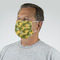 Rubber Duckie Camo Mask - Quarter View on Guy