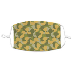 Rubber Duckie Camo Adult Cloth Face Mask - XLarge