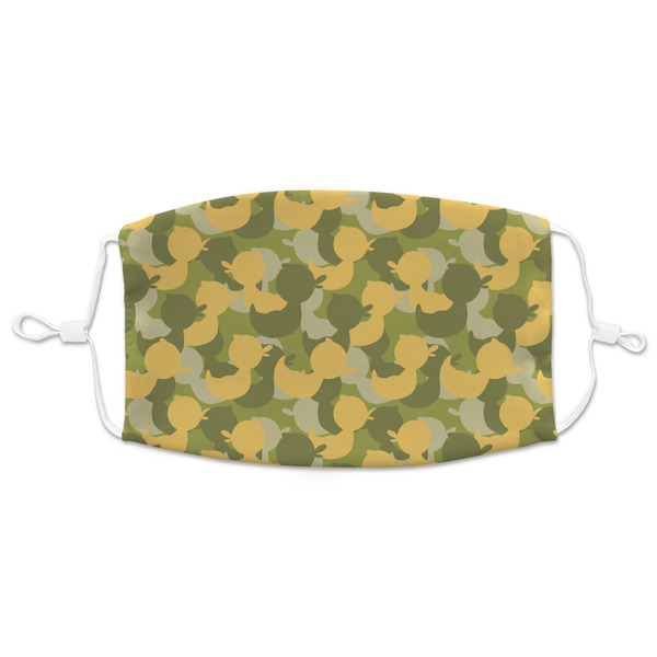 Custom Rubber Duckie Camo Adult Cloth Face Mask - XLarge